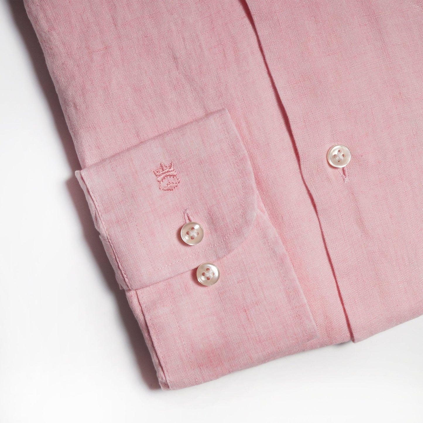 Lightweight Linen Shirt - Pink