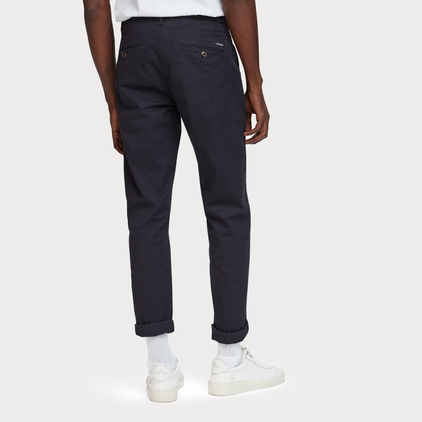 - Stuart - Stretch Cotton Chino - Navy