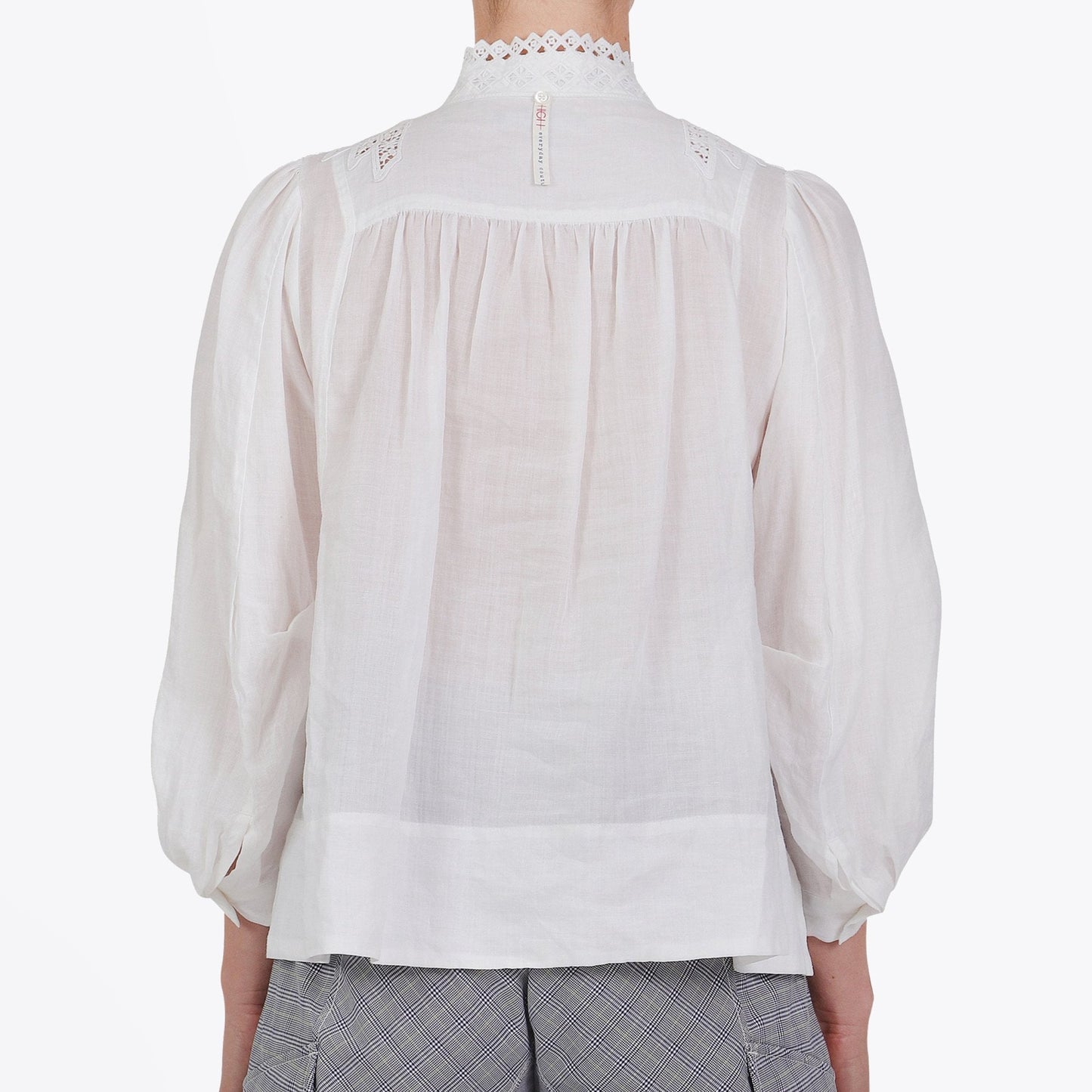 Intricate - Lace Swing Shirt - White