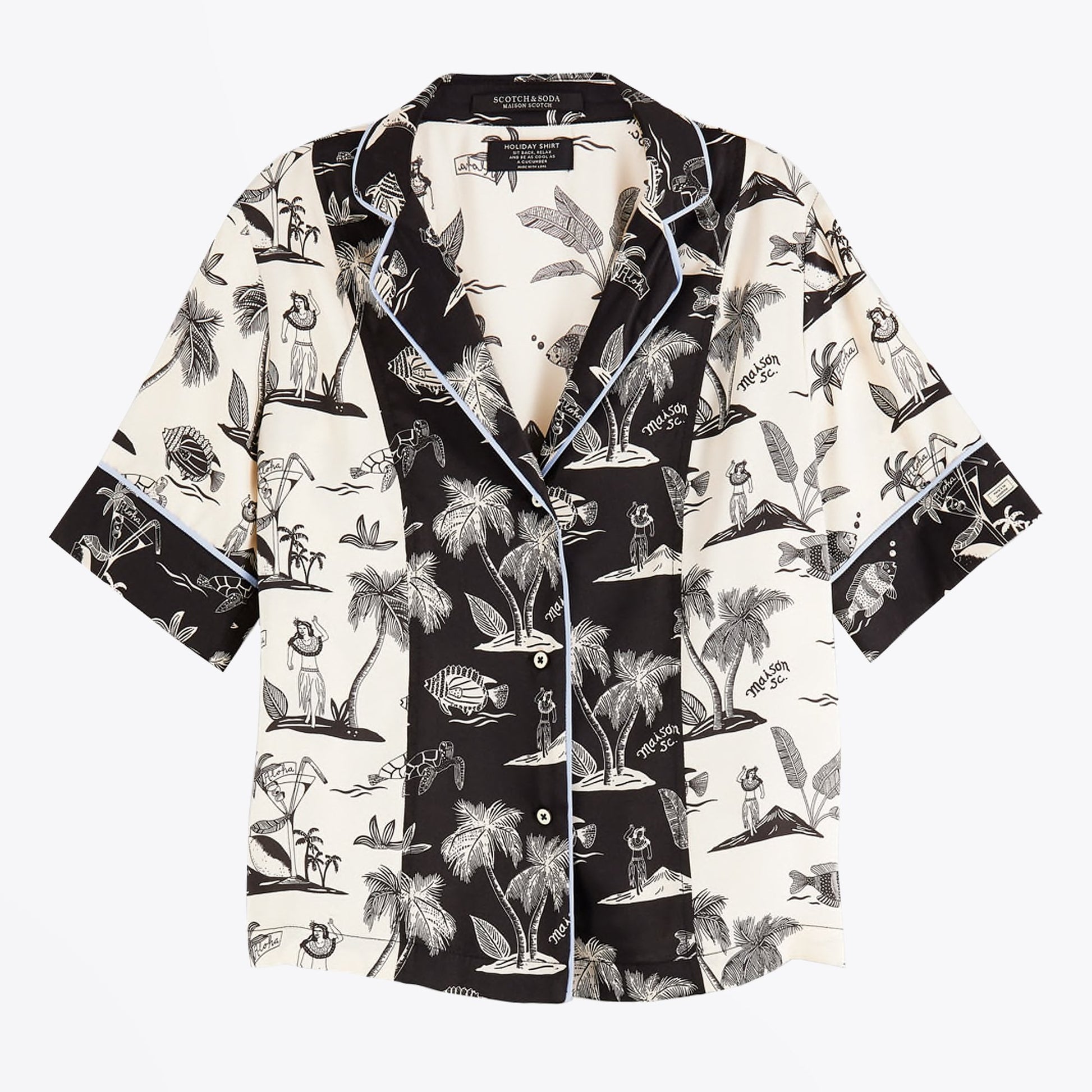 Scotch Hawaiian Printed Shirt - Multi