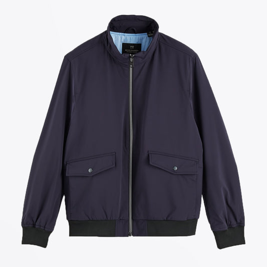 - Classic Bomber Jacket - Navy