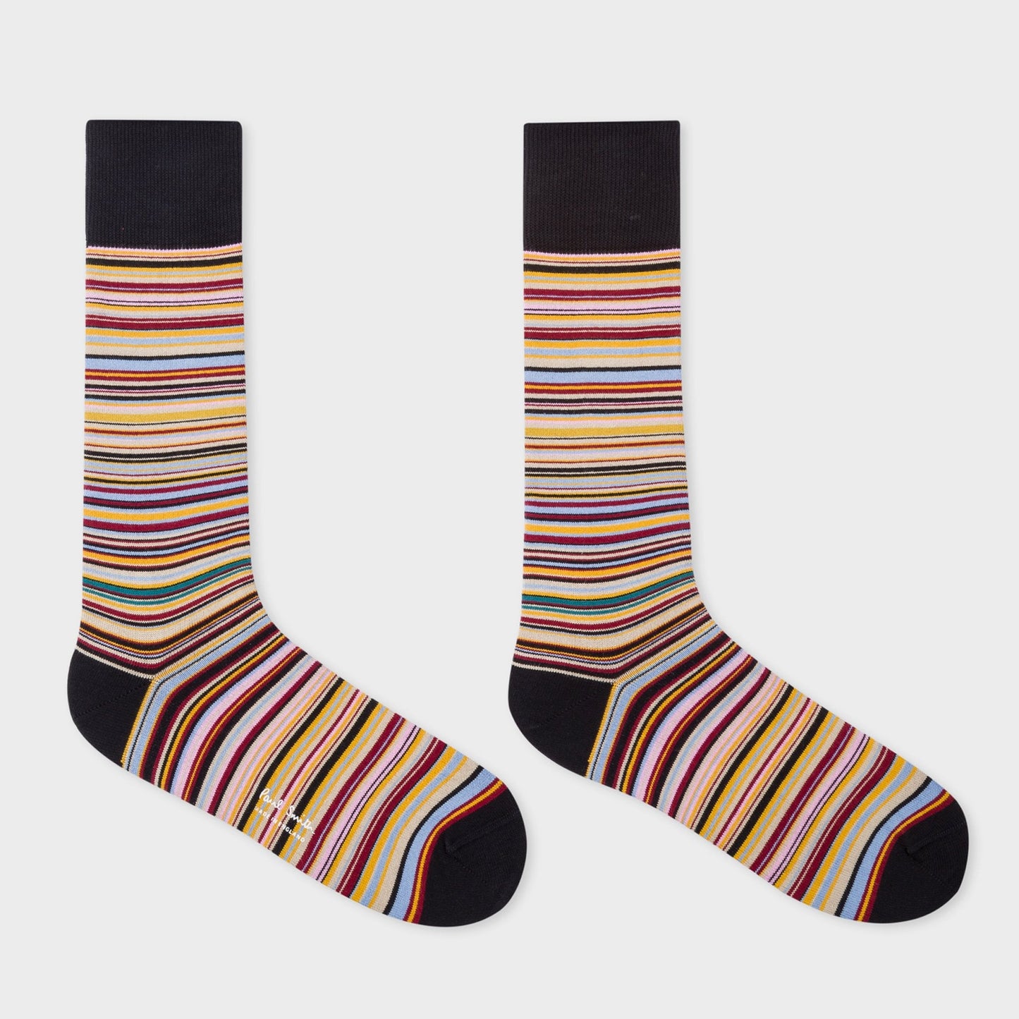 - Three Pack Multi-Stripe Socks