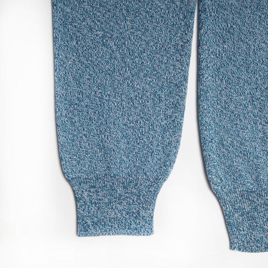 - Crew Neck Pullover - Blue