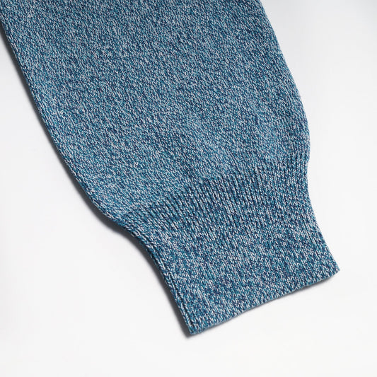 - Crew Neck Pullover - Blue