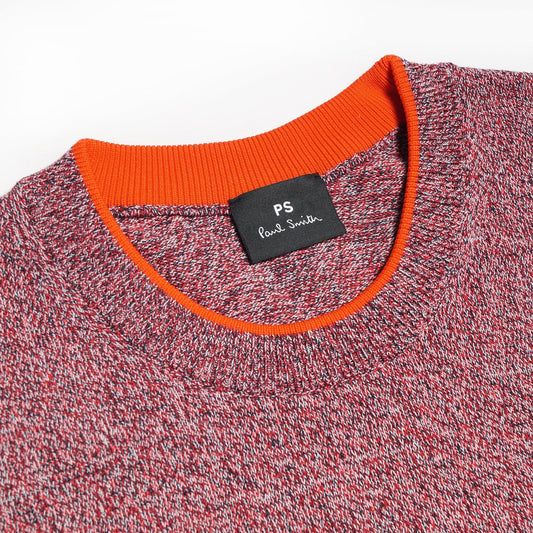 - Crew Neck Pullover - Red