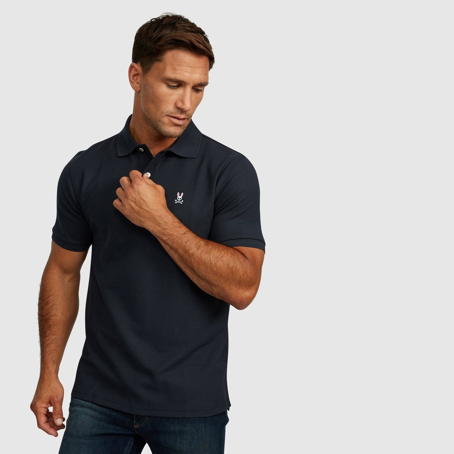 - Classic Polo Shirt - Navy