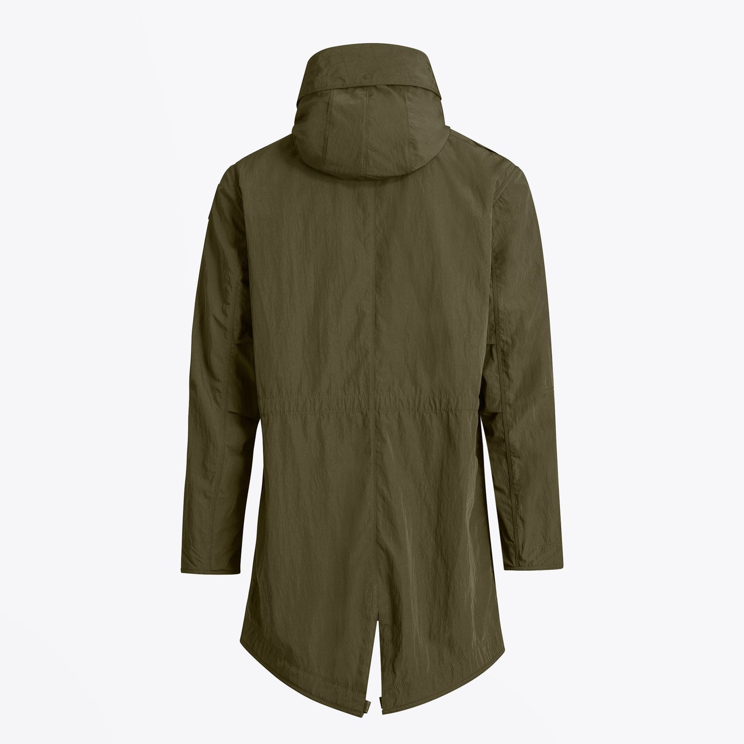 - Tank Spring Parka Coat - Military Green