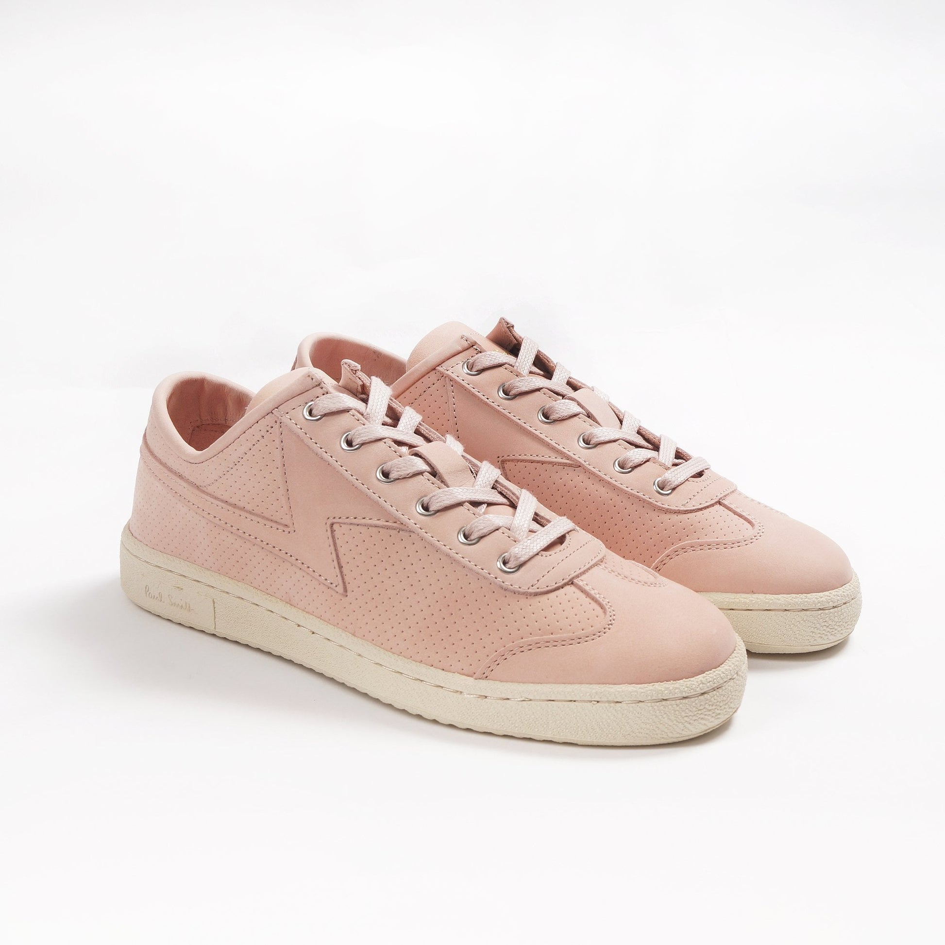 Paul Leather 'Ziggy' Trainers - Pink