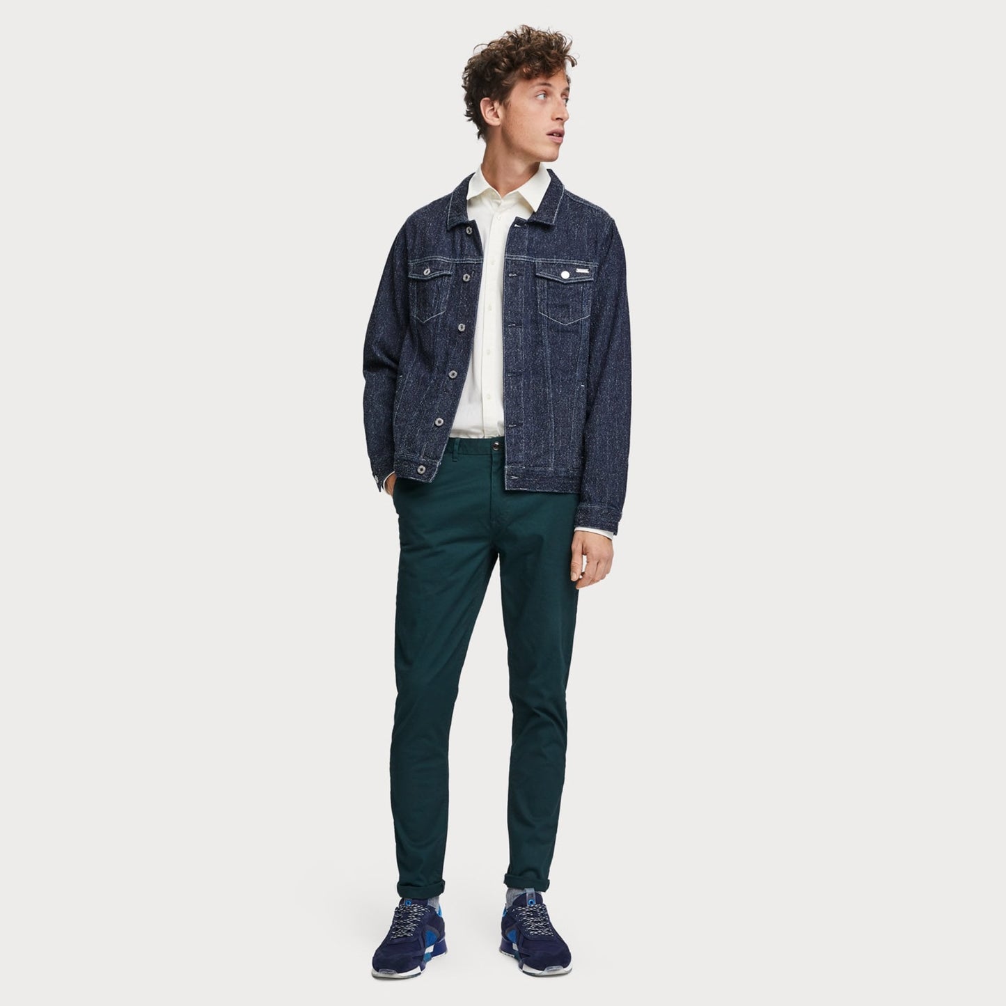 - Stuart - Stretch Cotton Chino - Green