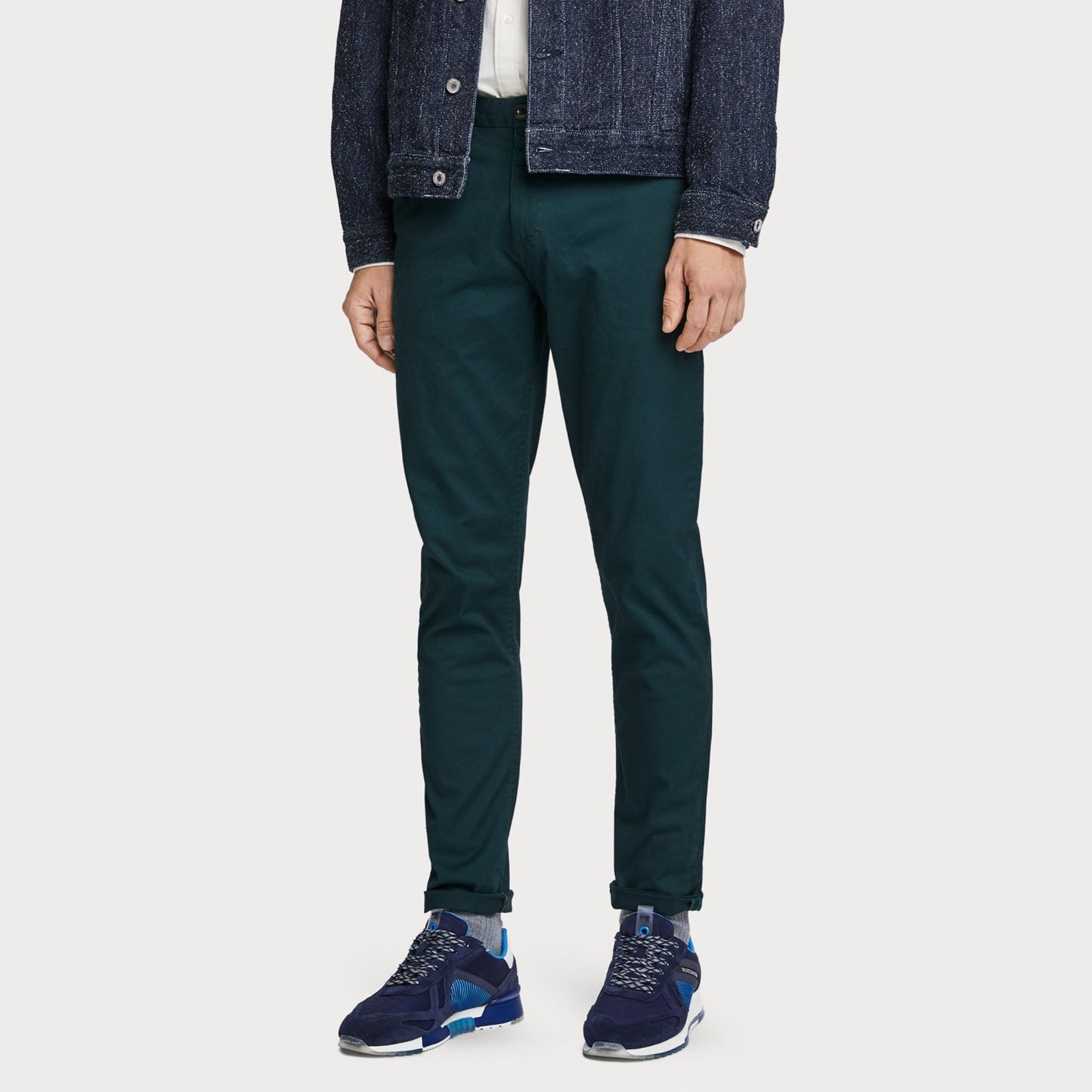 - Stuart - Stretch Cotton Chino - Green