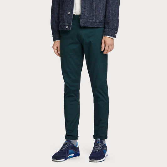 - Stuart - Stretch Cotton Chino - Green