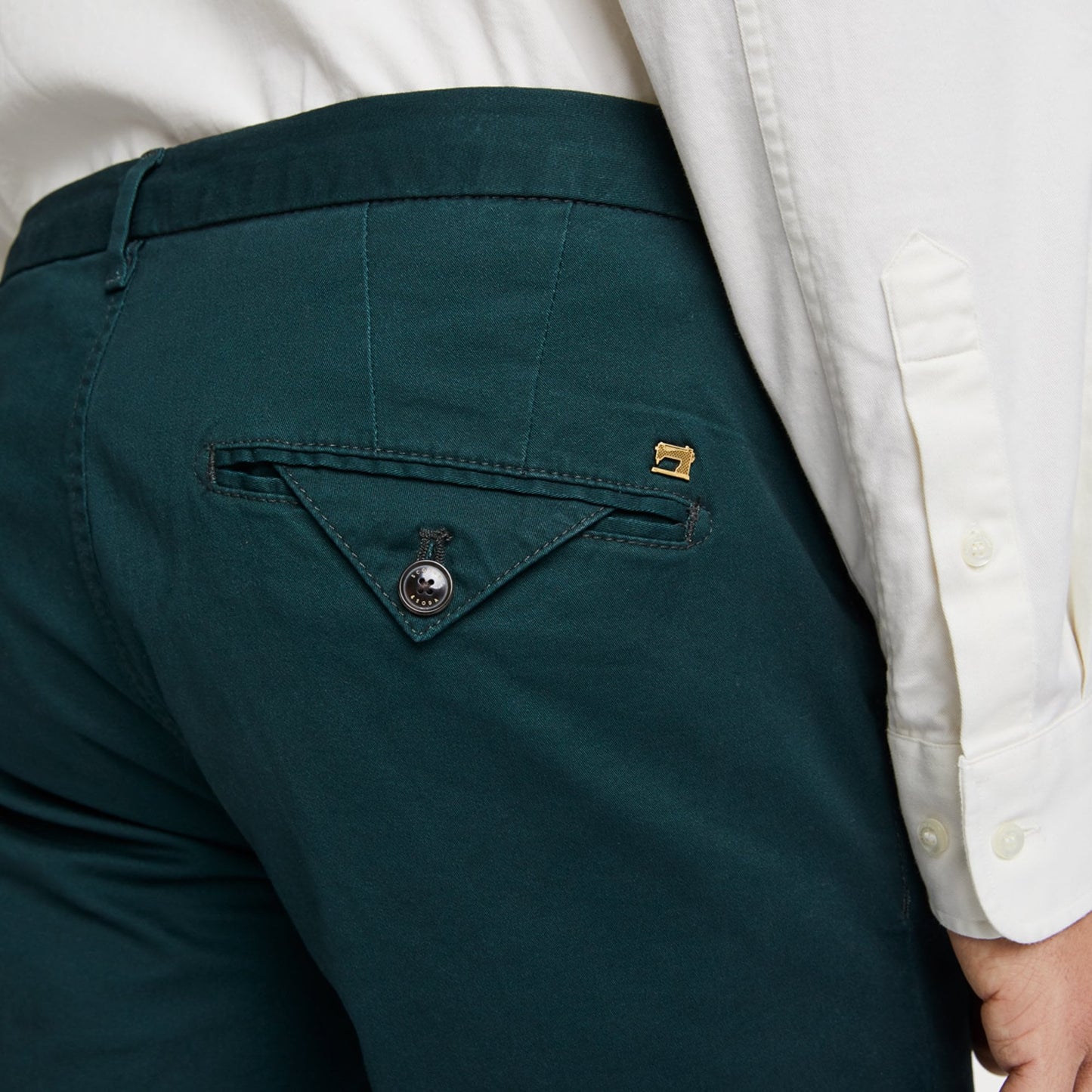 - Stuart - Stretch Cotton Chino - Green