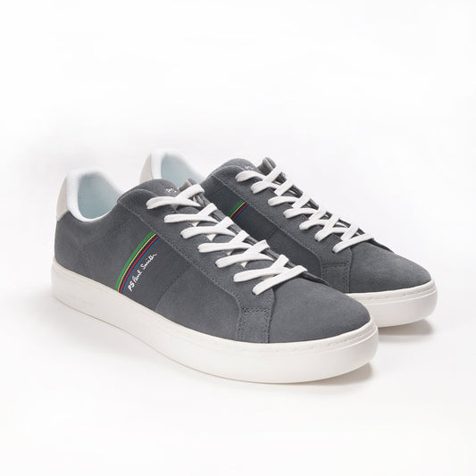 - 'Sports Stripe' Rex Trainers - Grey