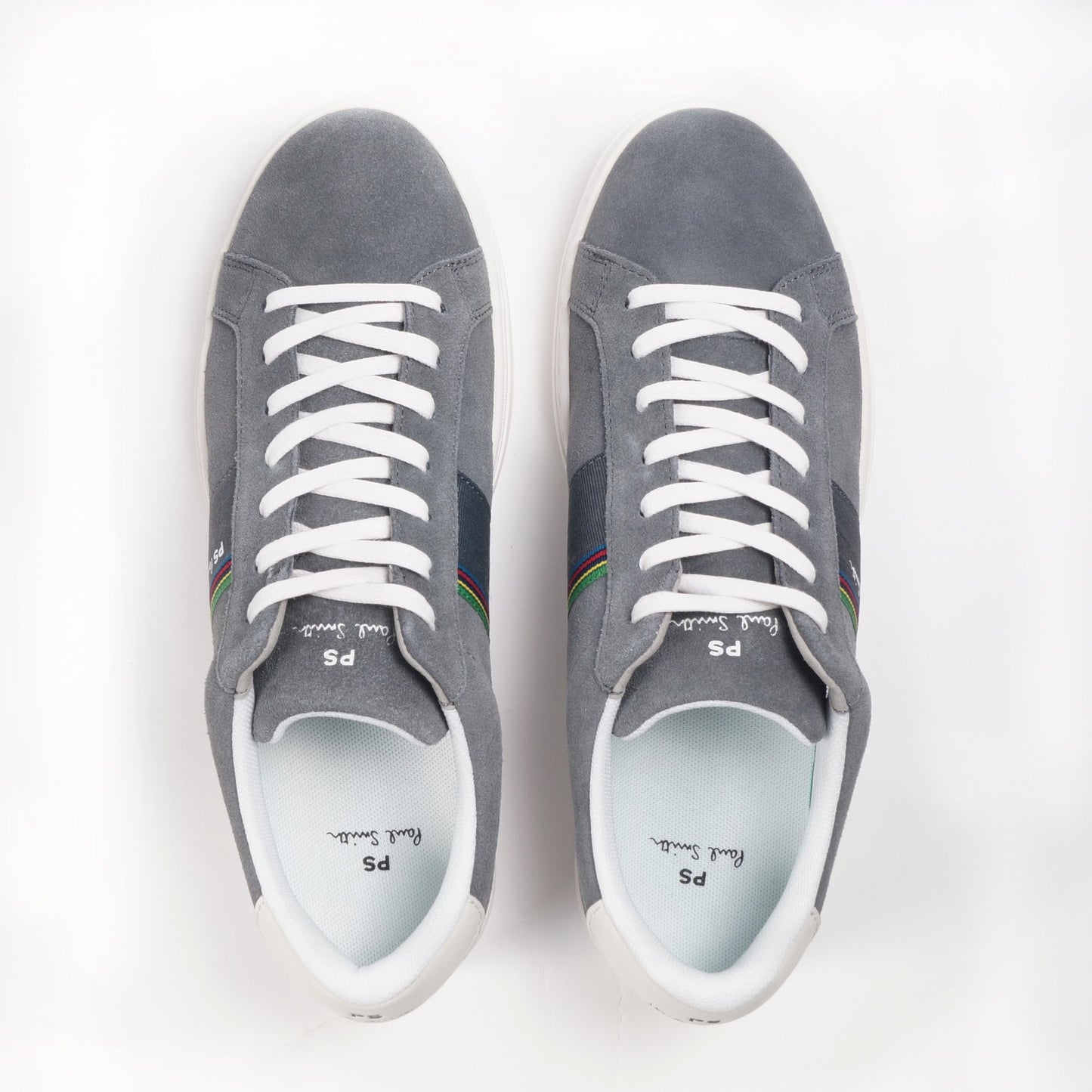 - 'Sports Stripe' Rex Trainers - Grey