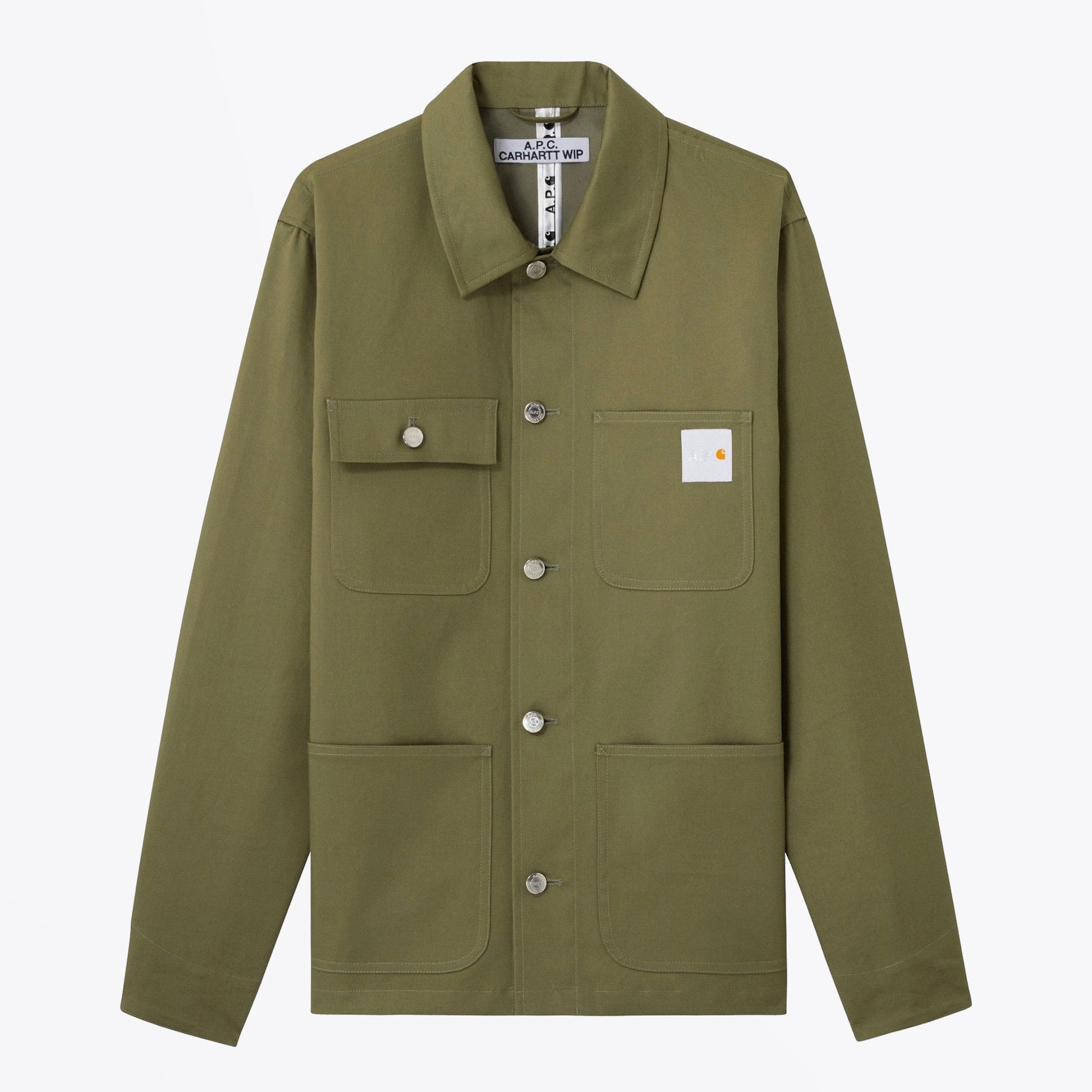 A.P.C. Mishiguene - Carhartt WIP Jacket - Khaki Green