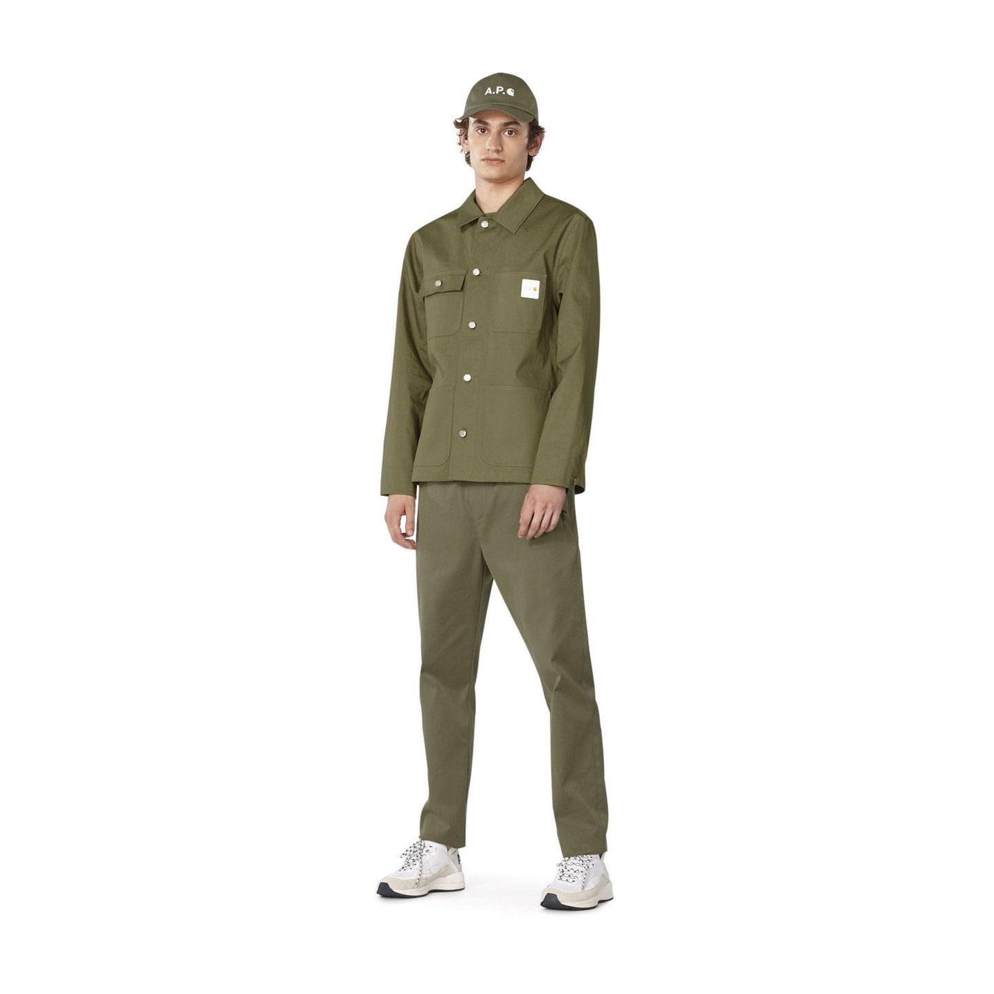 Mishiguene - Carhartt WIP Jacket - Khaki Green