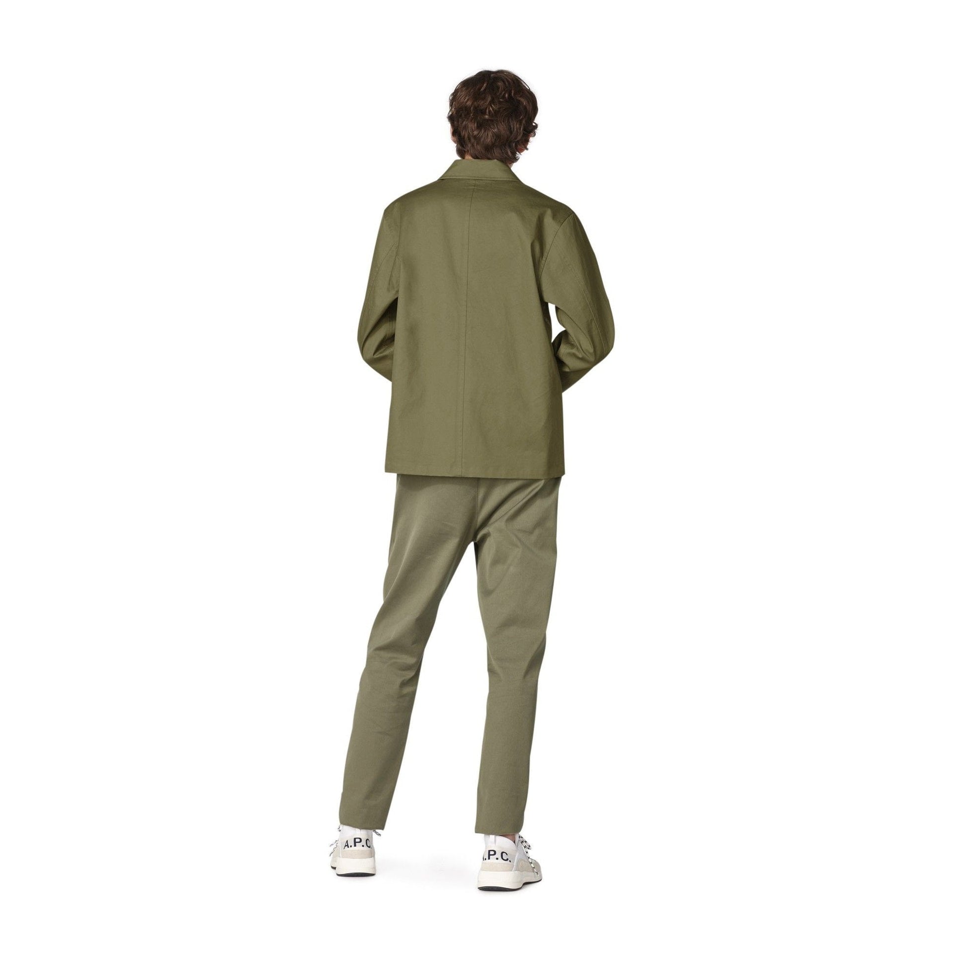 A.P.C. Mishiguene - Carhartt WIP Jacket - Khaki Green