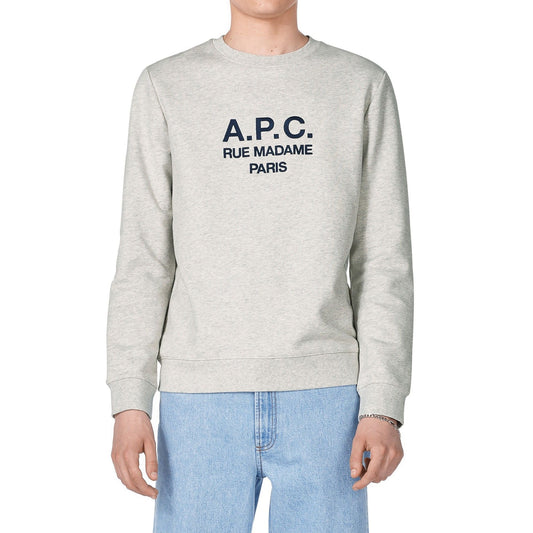 - Rufus - Embroidered Logo Sweater - Grey