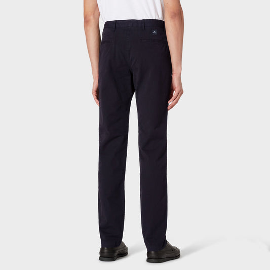 - Slim-Fit Stretch Chinos - Dark Navy