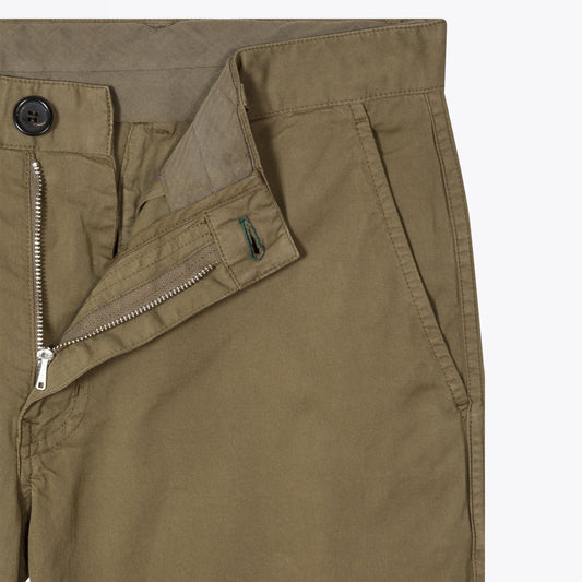 - Slim-Fit Stretch Chinos - Green
