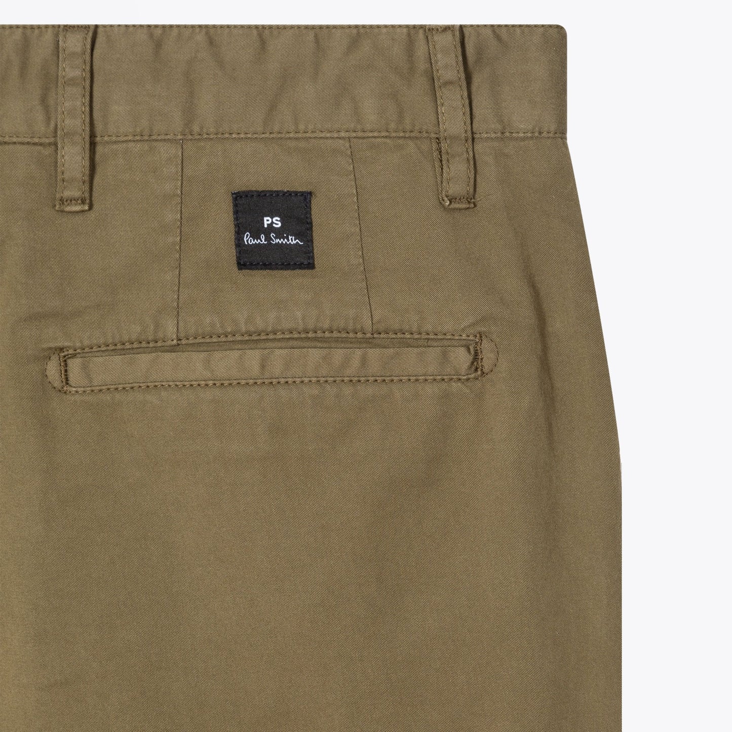 - Slim-Fit Stretch Chinos - Green