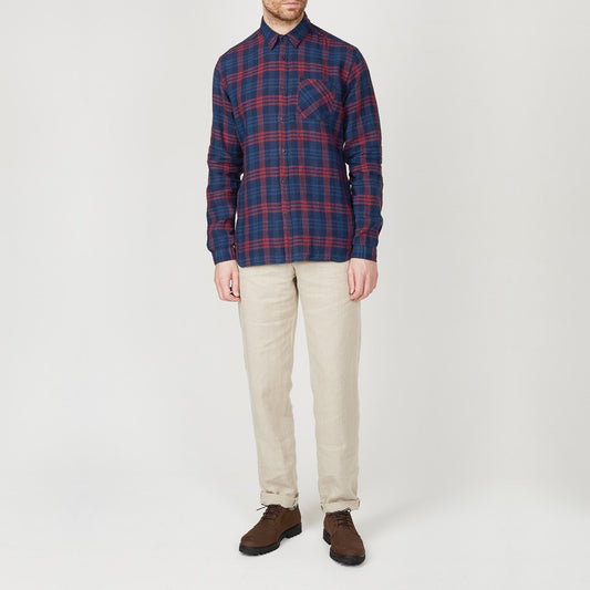 New York Special Check Shirt - Blue/Red