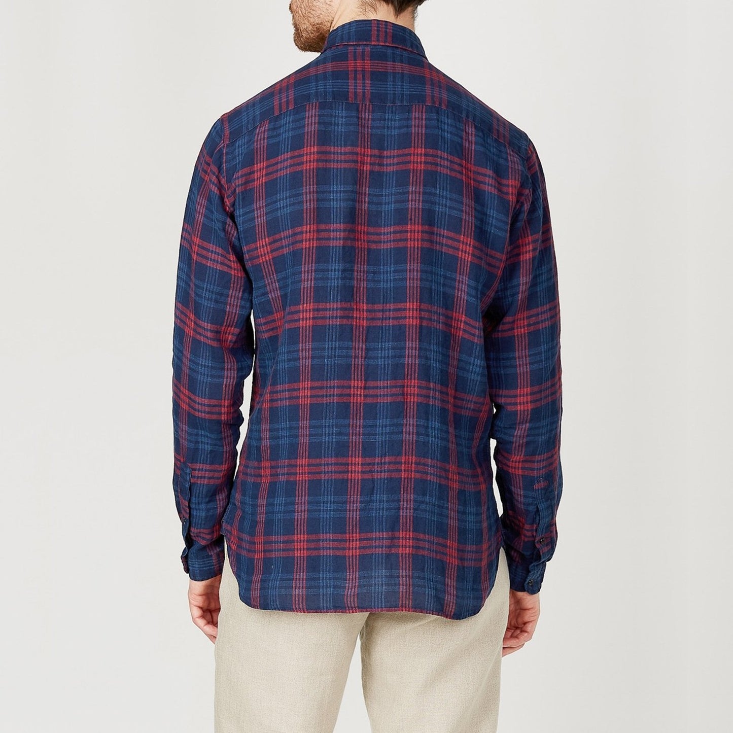 New York Special Check Shirt - Blue/Red