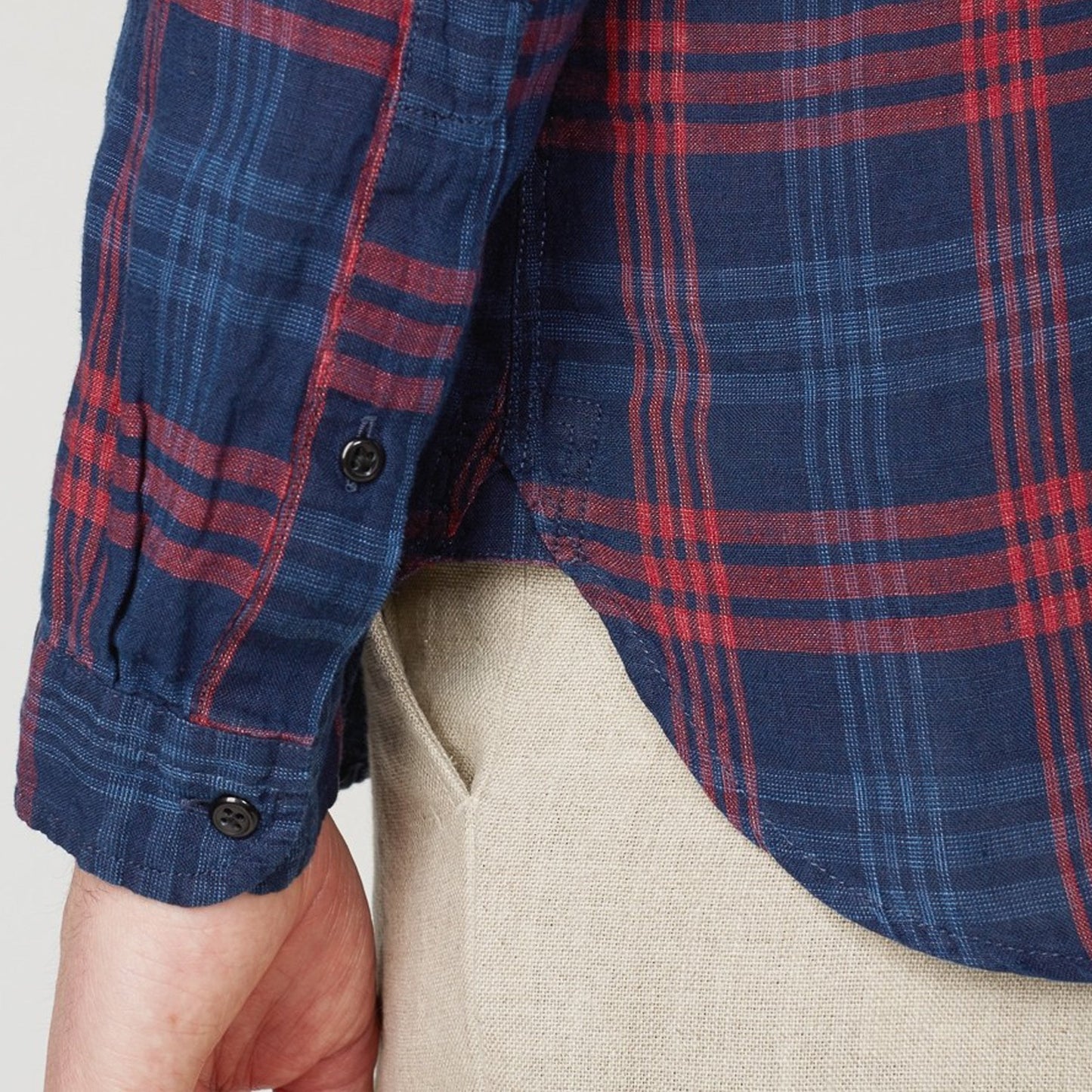 New York Special Check Shirt - Blue/Red
