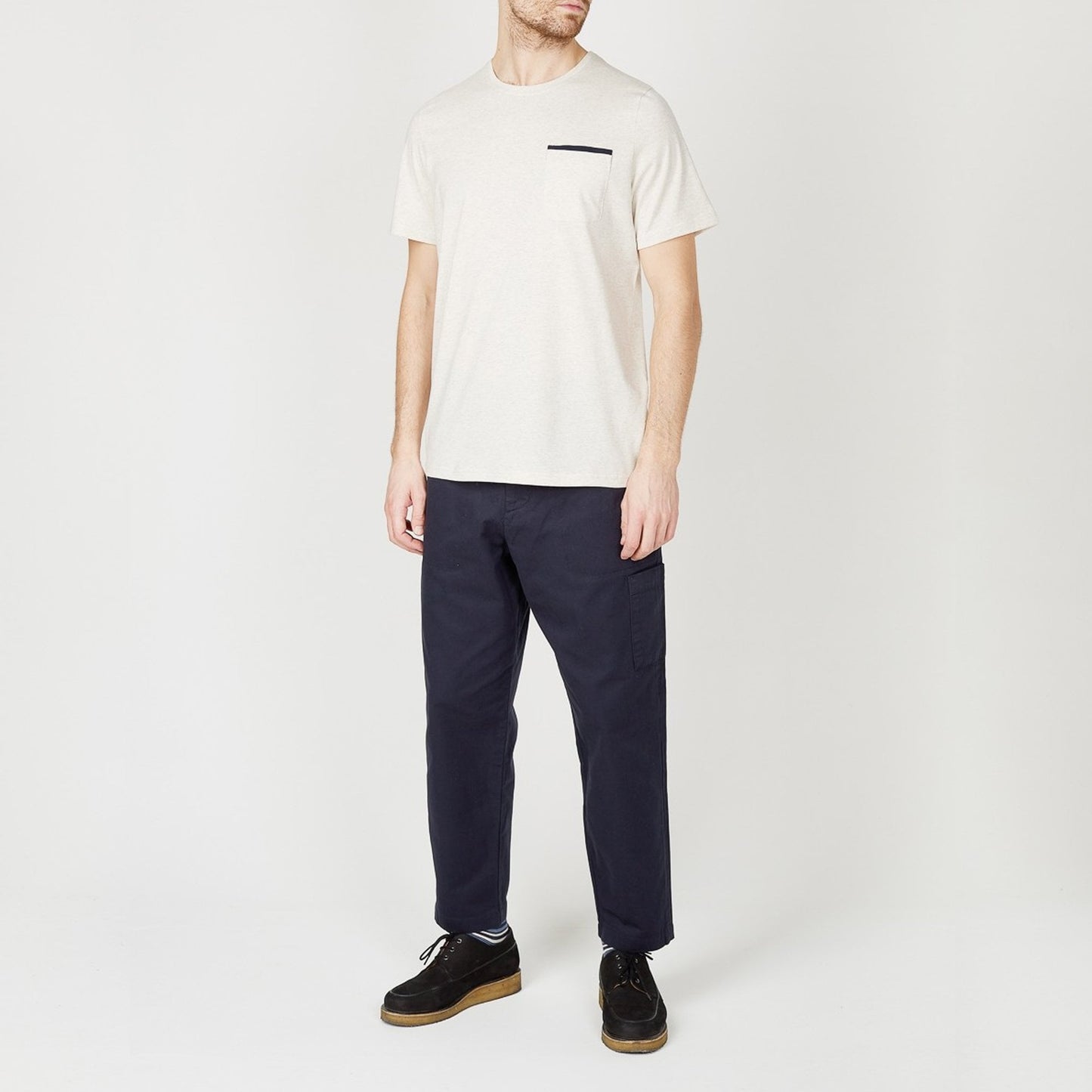 - Oli Pocket Tee - Beige