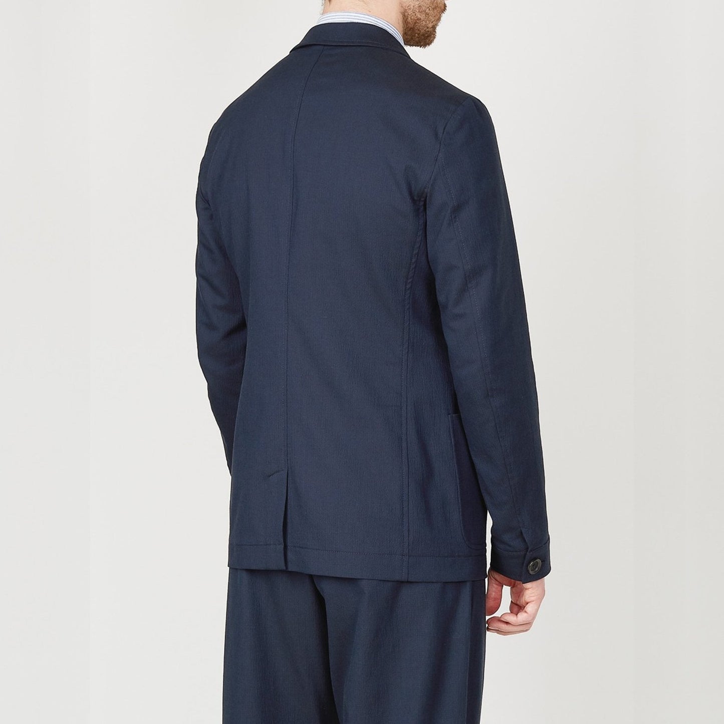 - Theobald Cotton Jacket - Navy