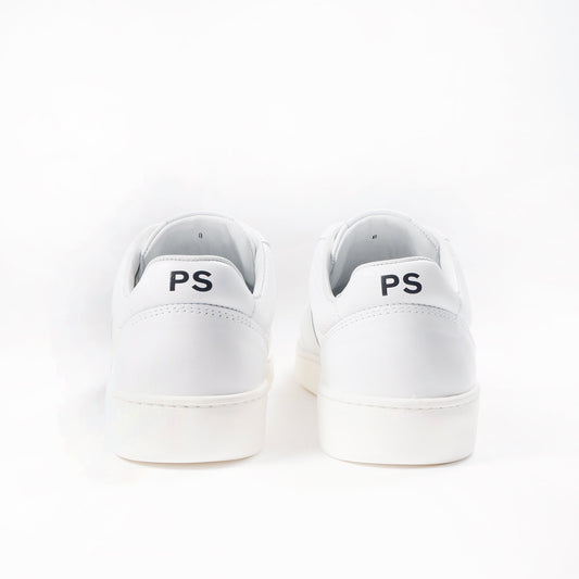 Leather Stripe 'Saturn' Trainers - White