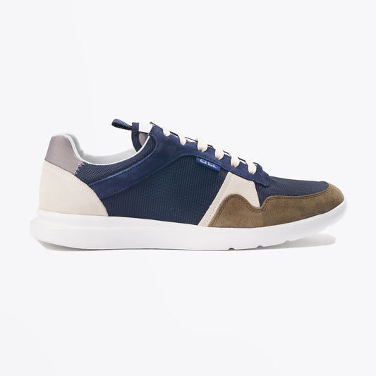 - Suede 'Lemmy' Sneakers - Navy/Multi