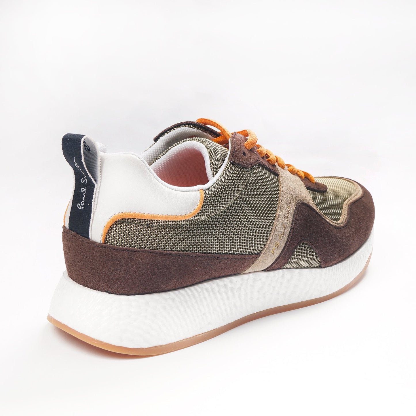 Leather 'Jett' Sneakers - Brown