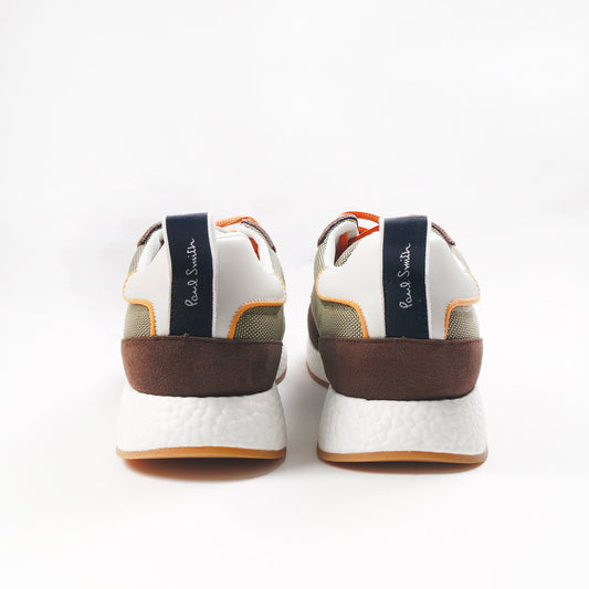Leather 'Jett' Sneakers - Brown