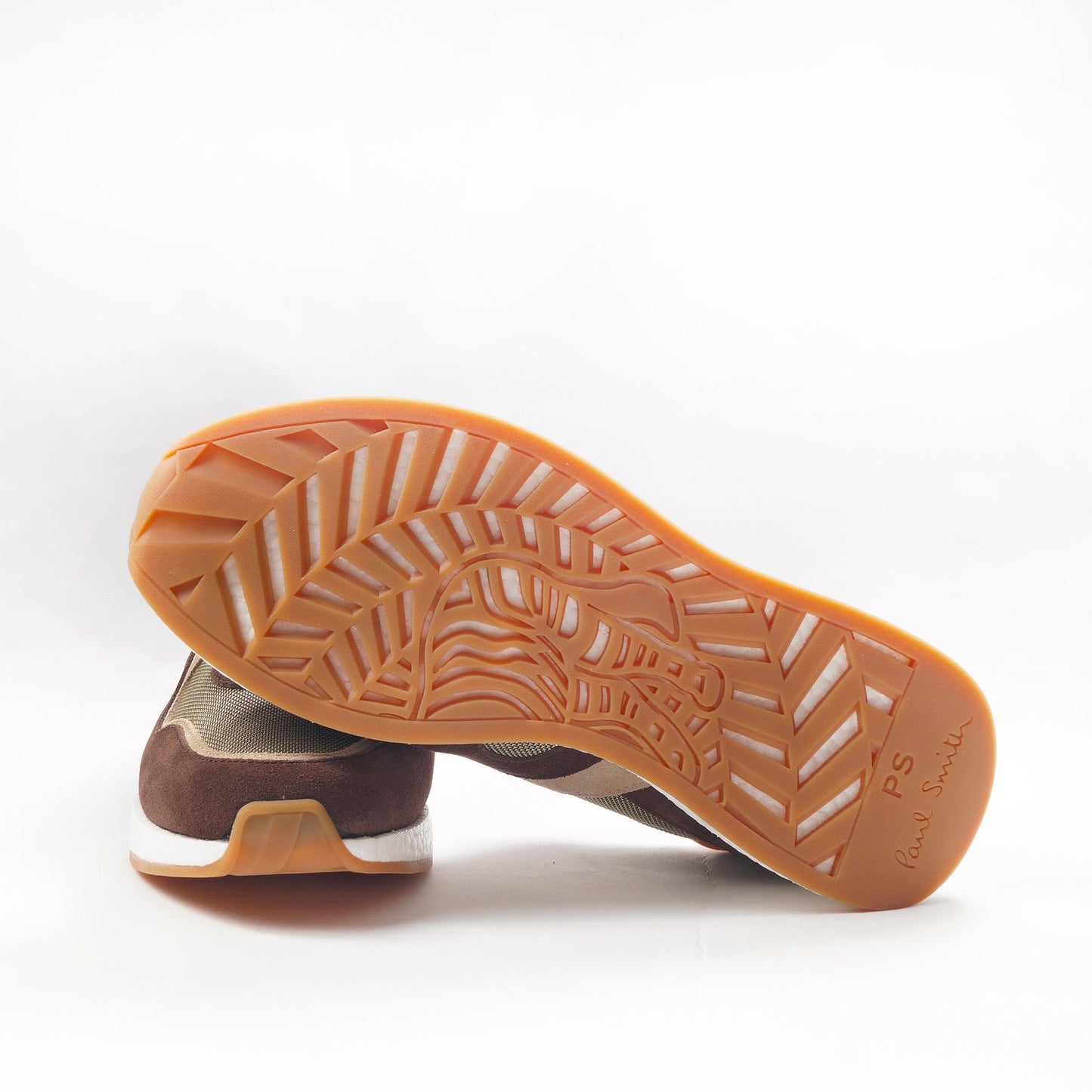 Leather 'Jett' Sneakers - Brown
