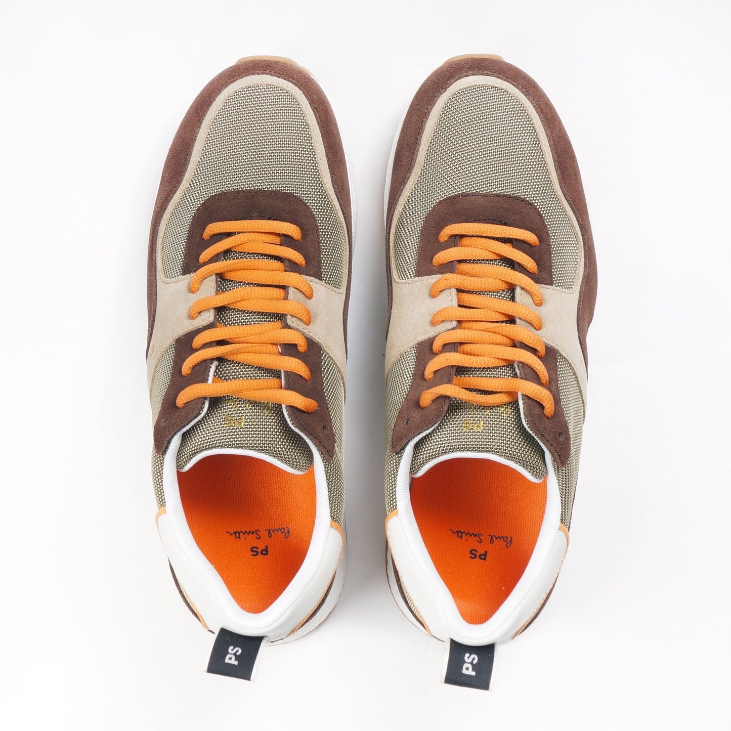Leather 'Jett' Sneakers - Brown