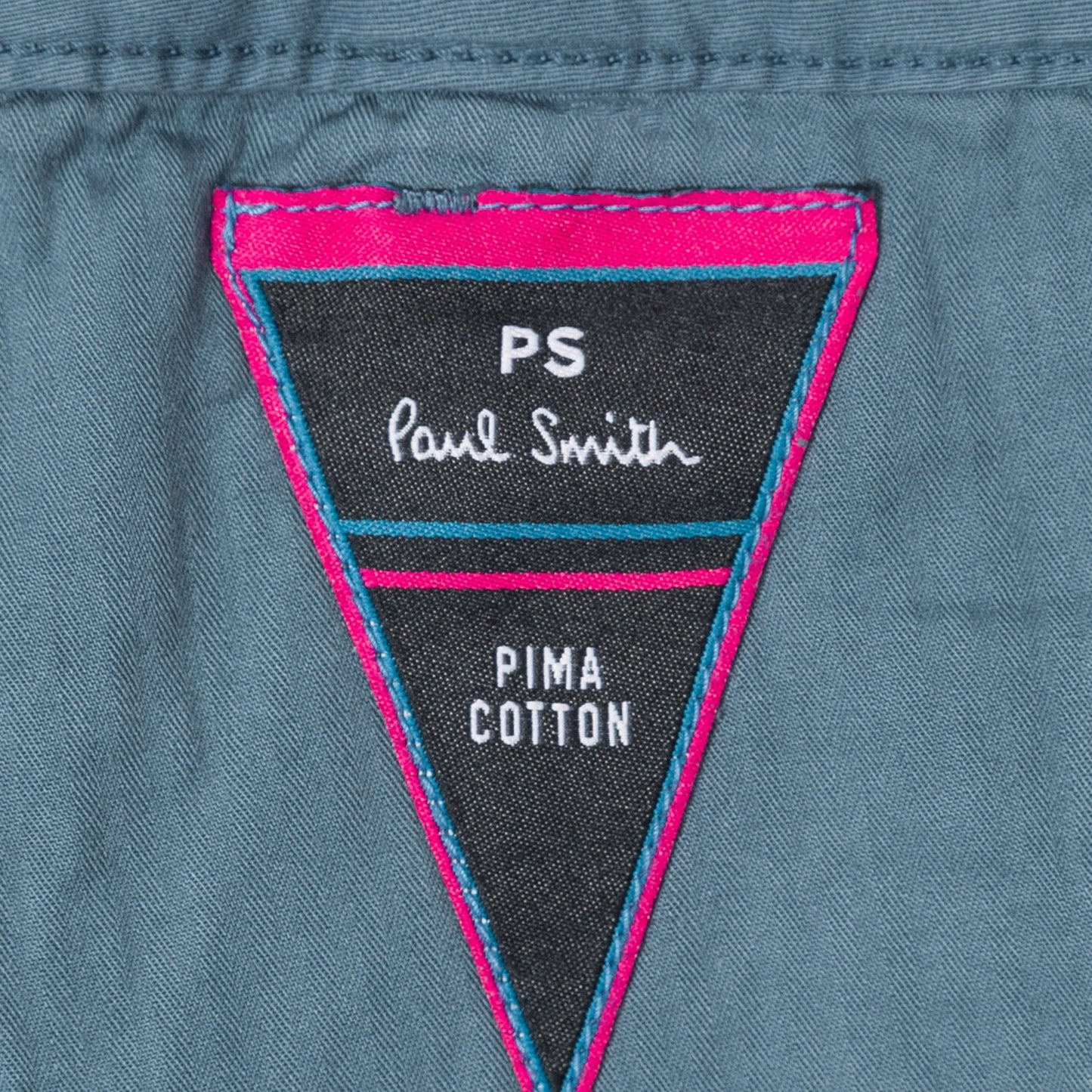 - Cotton Stretch Chino Shorts - Blue