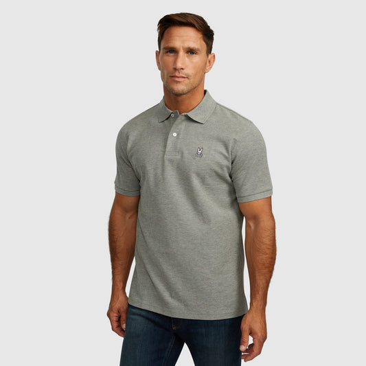 - Classic Polo Shirt - Grey