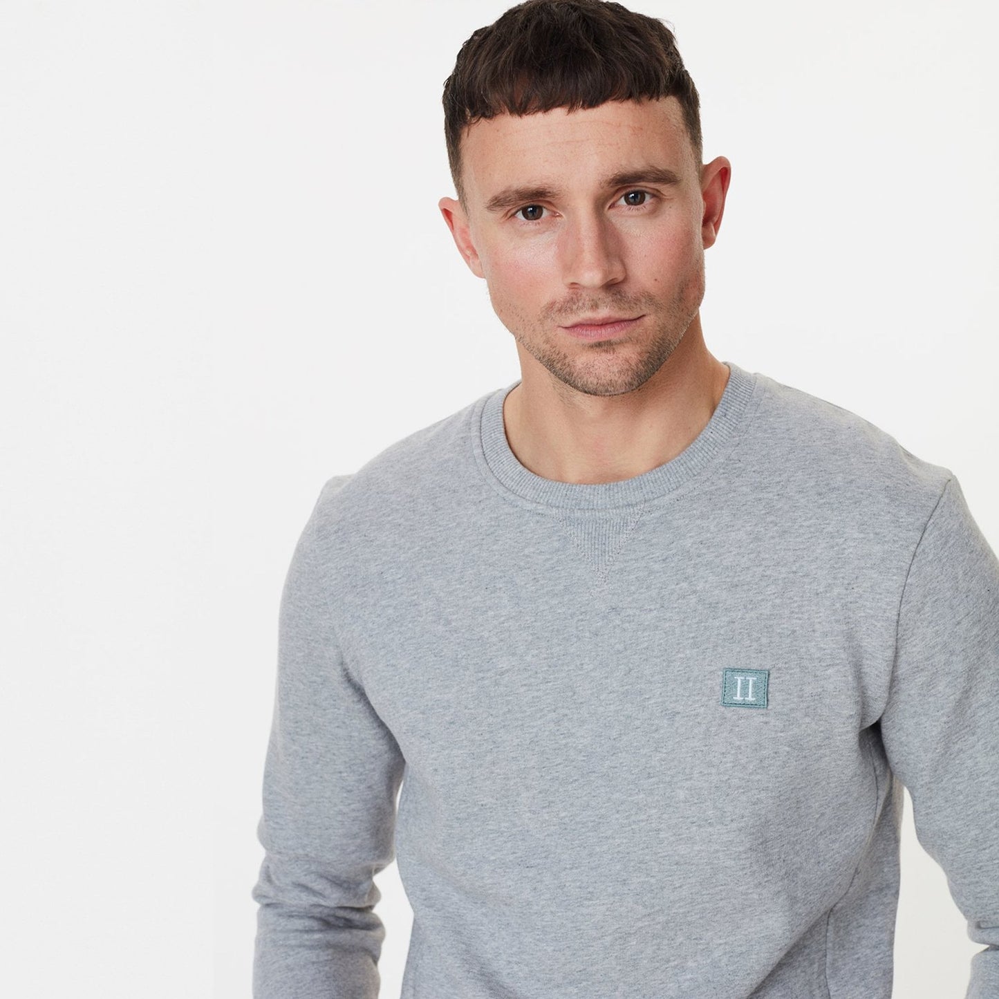 - Piece Crew-Neck Sweatshirt - Grey Melange