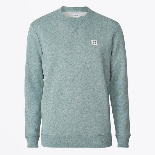 - Piece Crew-Neck Sweatshirt - Green/Blue