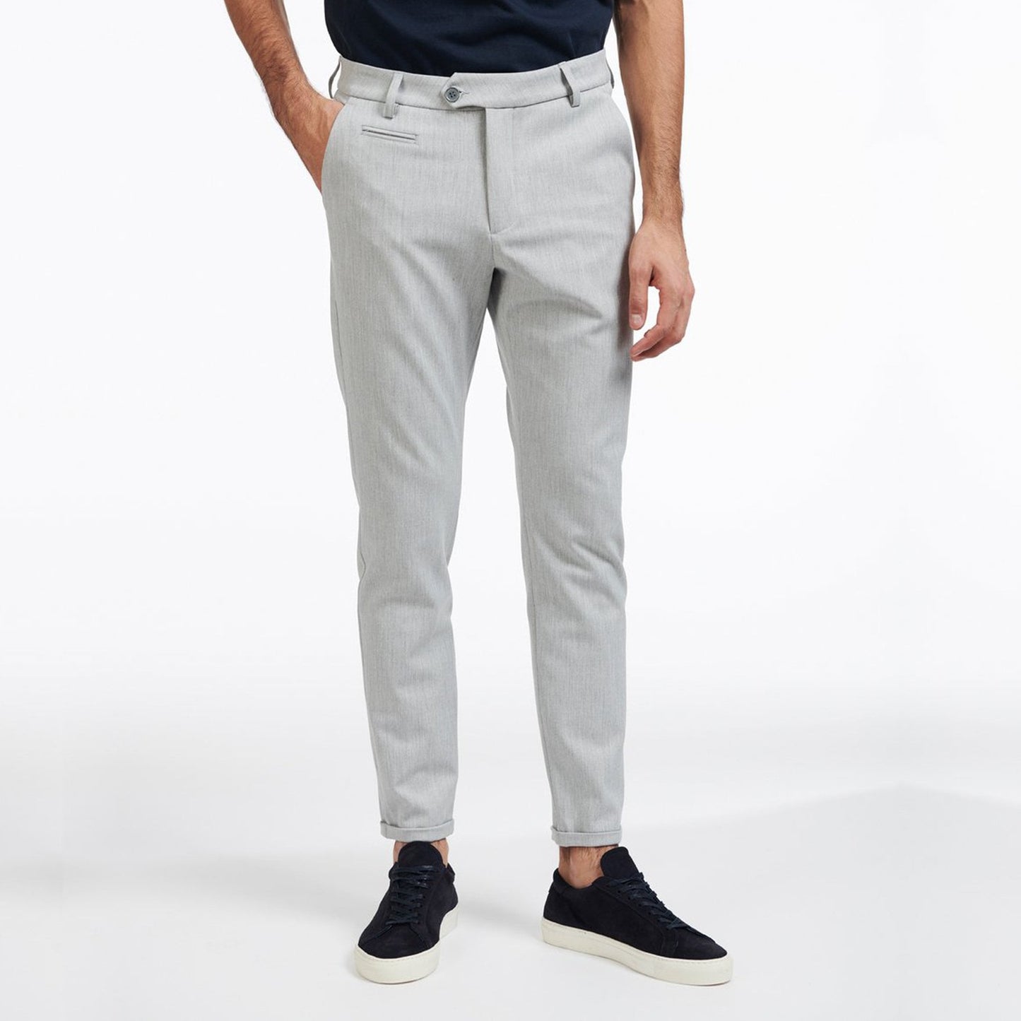 - Como Light Suit Pants - Grey