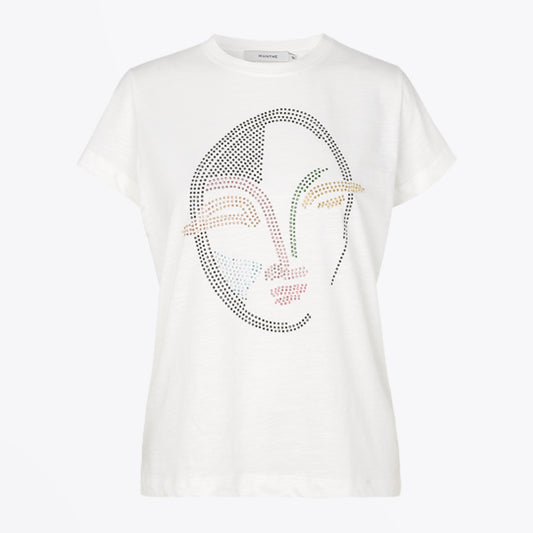 - Cotton Logo T-shirt - White