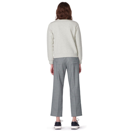 - Tina Embroidered Logo Sweater - Ecru