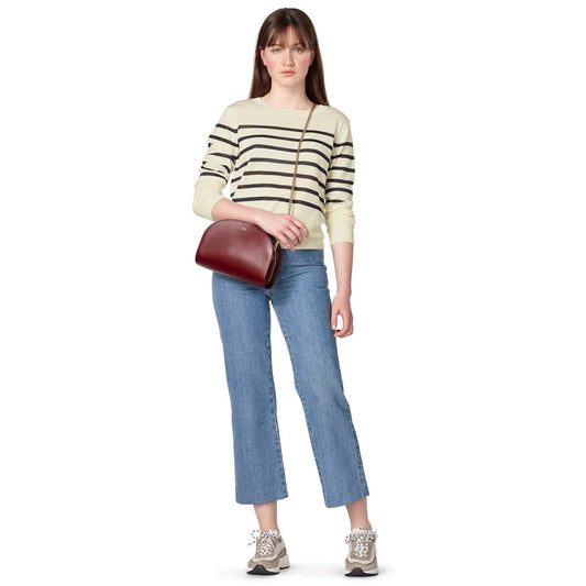 - Cordelia Striped Knit - Ecru