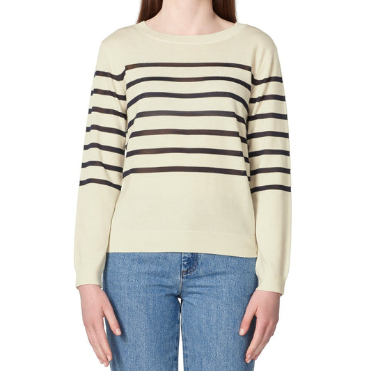 - Cordelia Striped Knit - Ecru