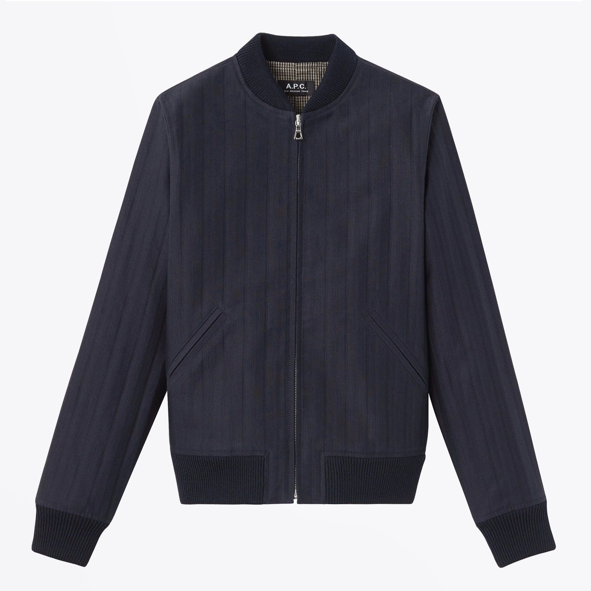 A.P.C. Norma Herringbone Jacket - Navy