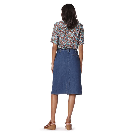 - Lina Floral Blouse - Red