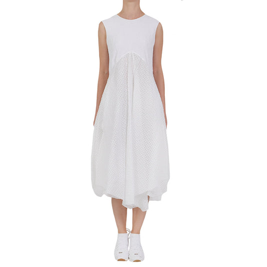 - Verity Seersucker Dress - White