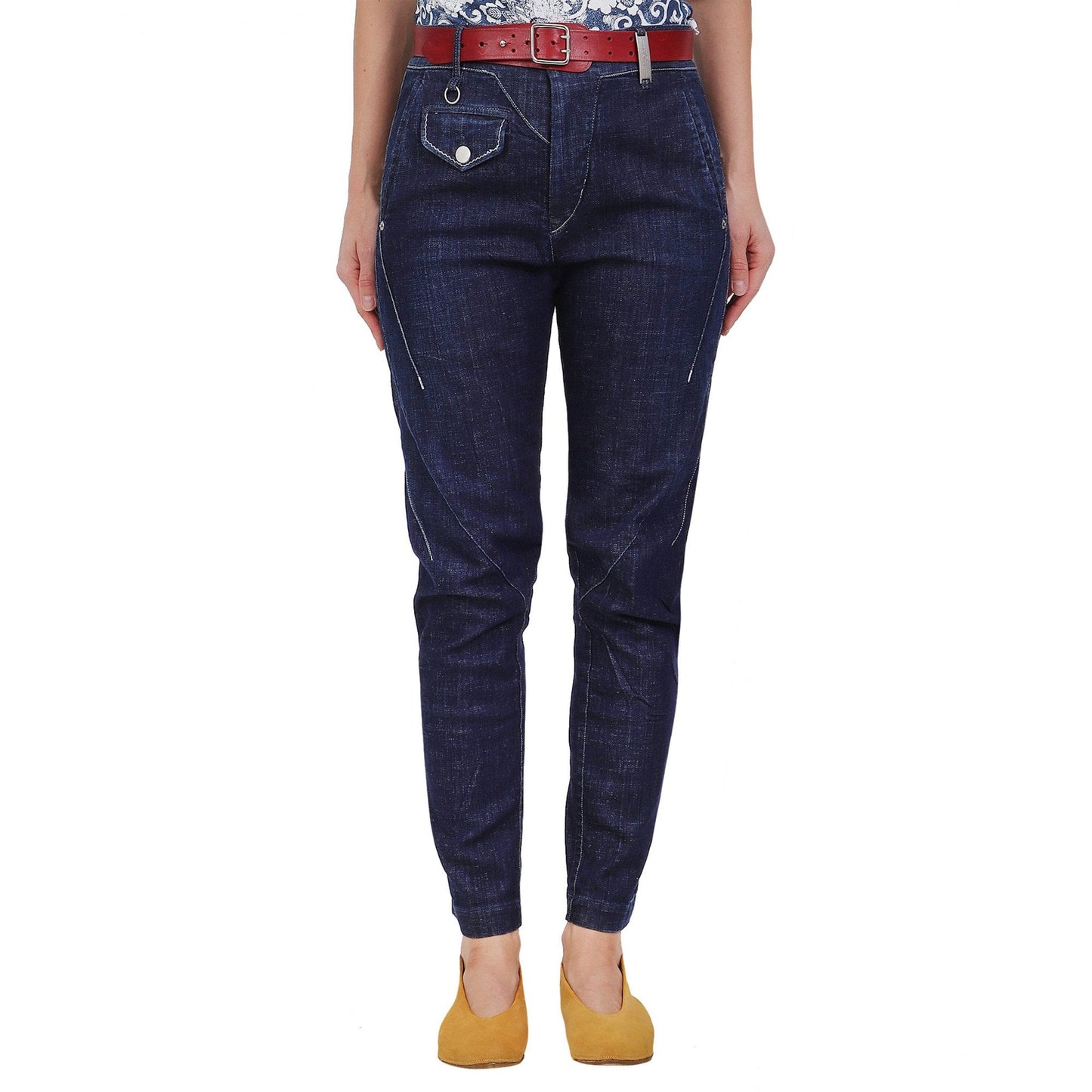 - In-Motion Jeans - Indigo Denim