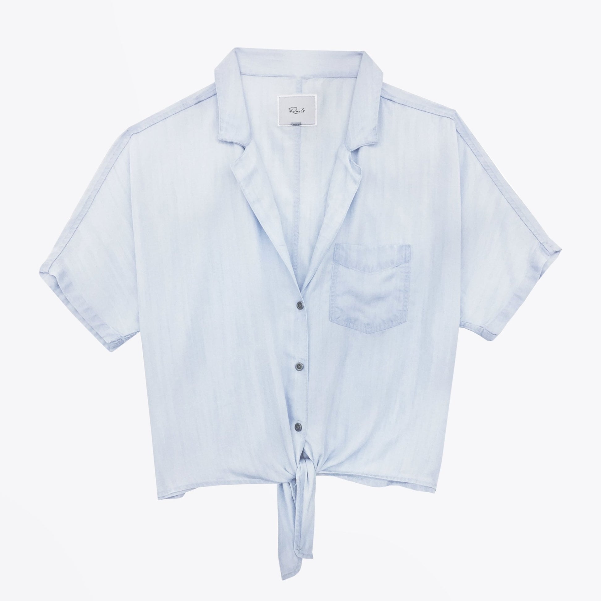 Rails Holly Tie Front Shirt - Light Vintage